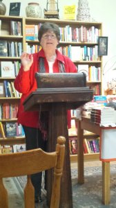 Jeanne Bryner reading from Bottom Dog Press.