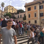 Me at the Spanish Steps. (Nick DeMichele)