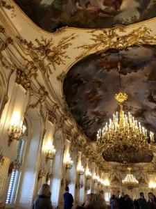 Inside the Schonbrunn Palace in Vienna, Austria. (Nick DeMichele)