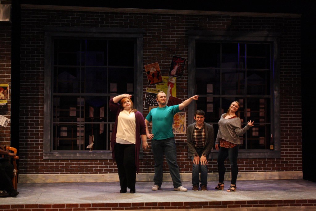 Alex Hemphill, Josh Mooney, Matthan Potts, and Maddie Bohrer as Susan, Hunter, Jeff, and Heidi in <h3 class='vw-title-shortcode'><span></span></h3>