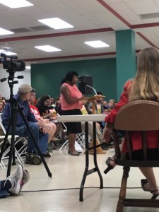 Brooke Harper, relative of the Harpers of Frostburg, echoing her grandfather in a new movement for a new generation. (Madie Wilson/ TBL)