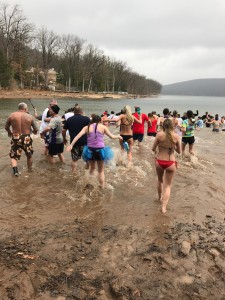 Dunkers taking their first steps into Deep Creek Lake