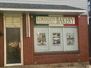 The Lorenzo's Frostburg Bakery storefront.