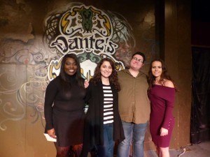 Pictured from left to right: Amanda Sirleaf, Kat Wharton, Amanda McPherson, and Victoria Costa.