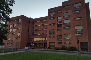 Cambridge Hall, now sitting empty