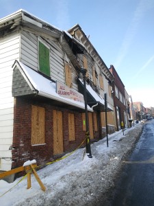 Fire Rips Through All Seasons Sports Cards and Three Apartments TBL / Cassie Conklin