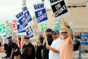 Almost 50,000 workers walked out of General Motors plants on Sept. 16th Photo Credit: ABC News