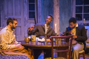 Kidd, Mason, and Scott in "The Whipping Man" | photo: Dr. Jill Morris, FSU